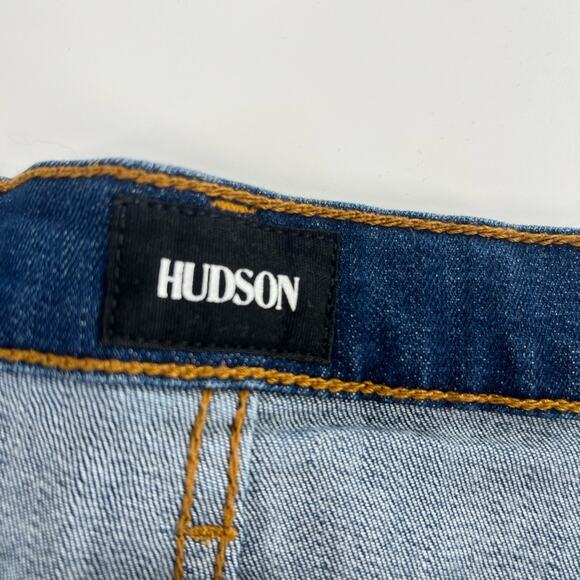 Hudson cut off Jean shorts sz 32 - Picture 7 of 9